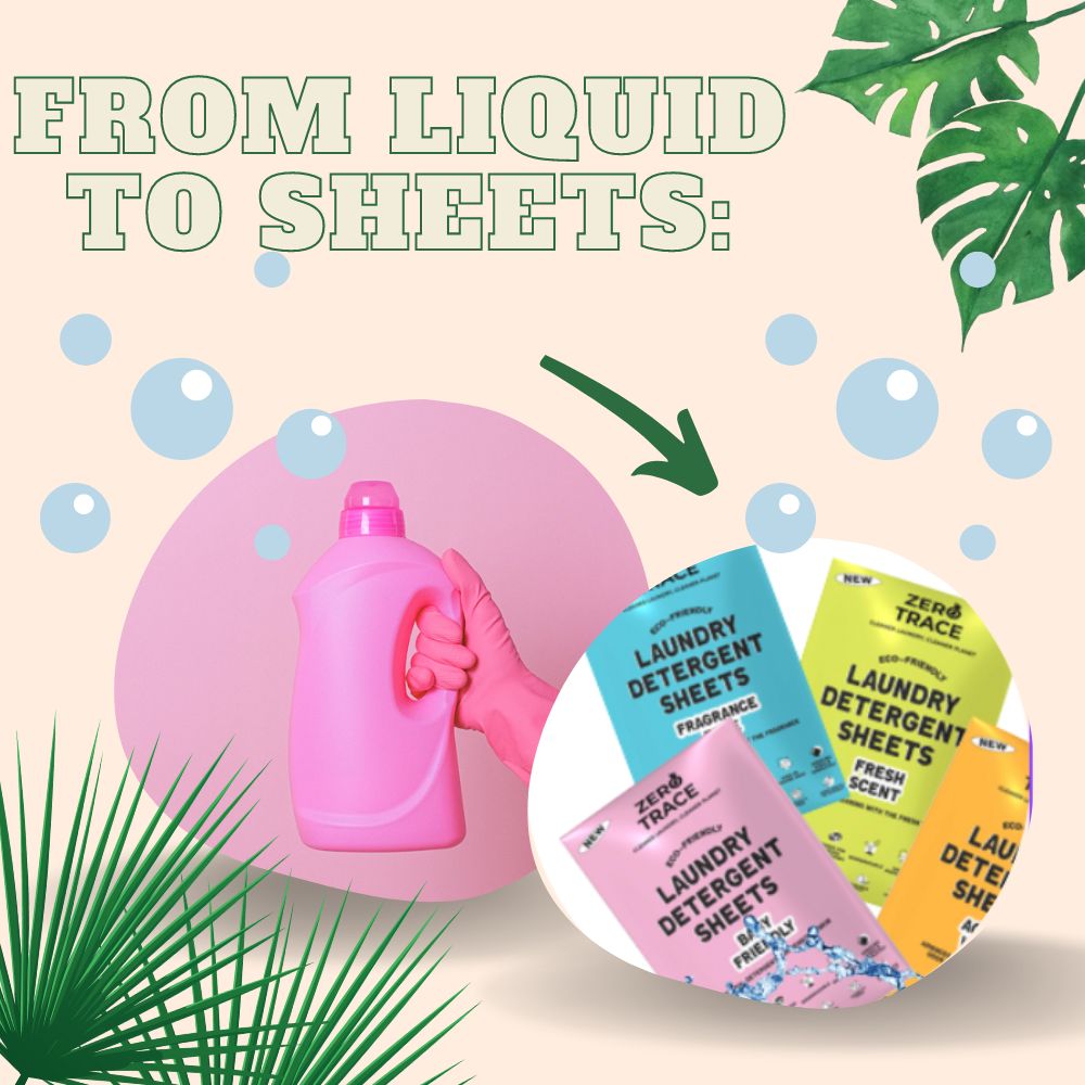 From Liquid to Sheets: The Evolution of Laundry Detergents
