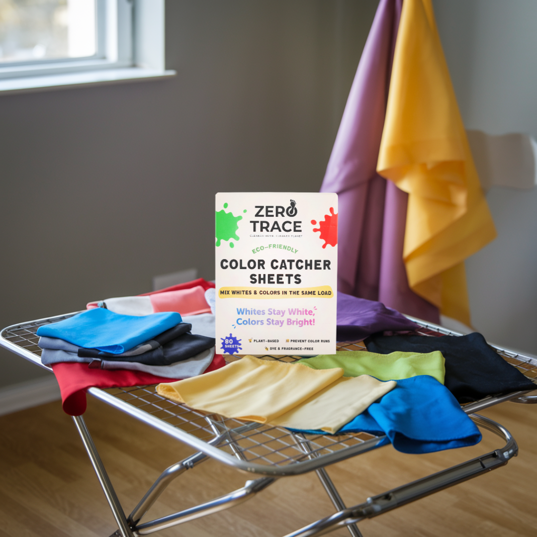 Eco-Friendly Laundry Tips: Preserve Your Wardrobe's Vibrancy with Zero Trace Color Catcher Sheets