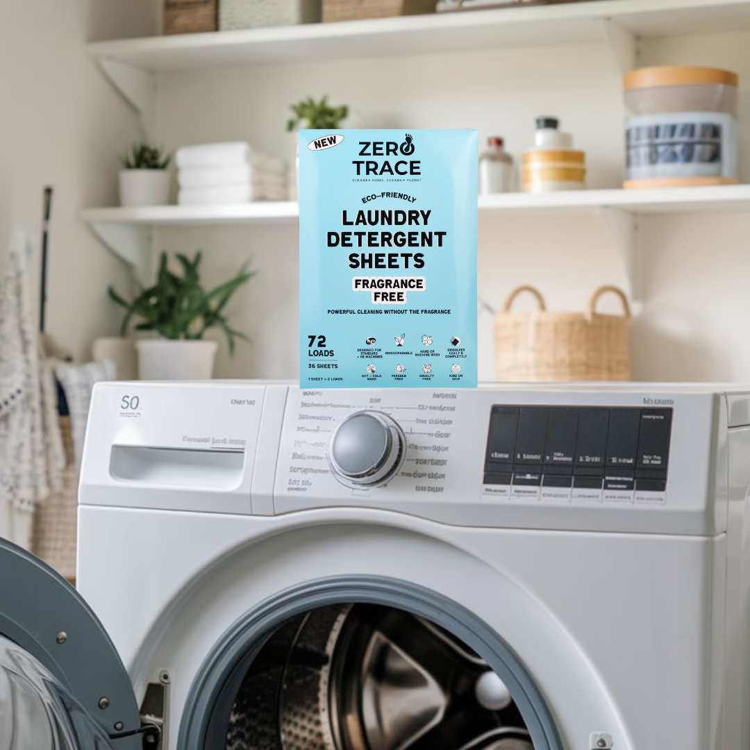 From Plastic Waste to Plant-Based: The Benefits of Switching to Zero Trace Laundry Detergent Sheets