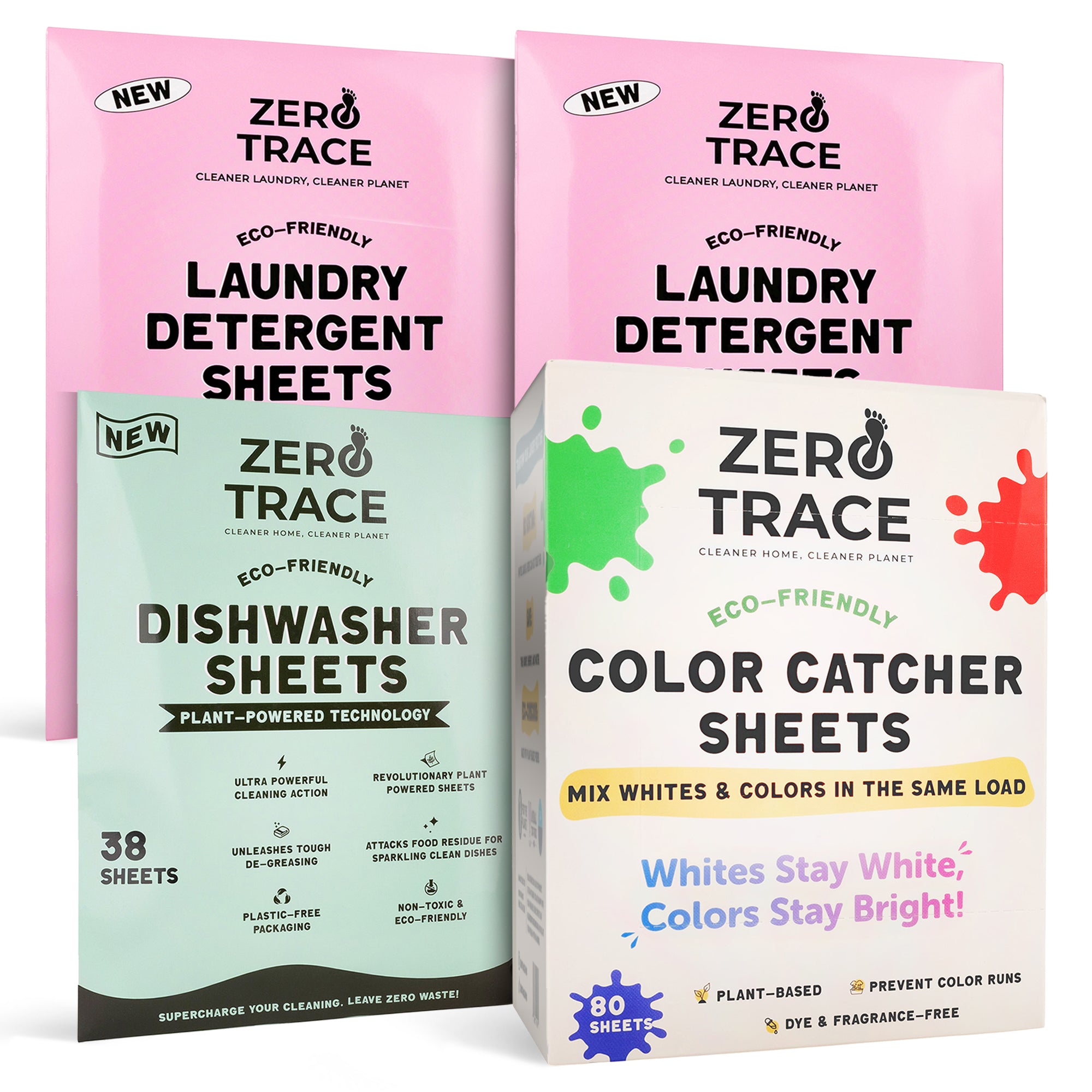 Zero Trace Complete Care Collection- Bundle for eco-conscious home cleaning solution.