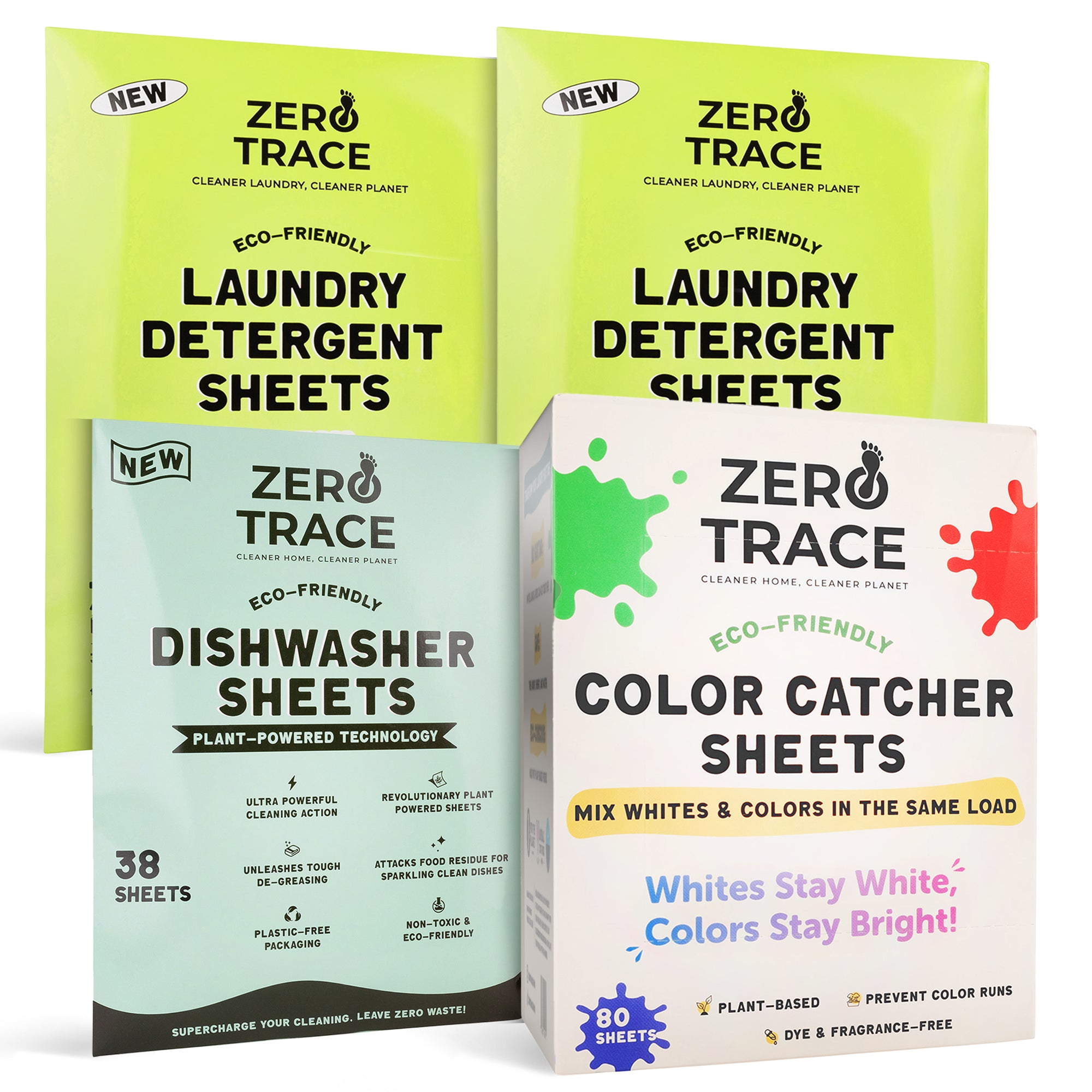 Zero Trace Complete Care Collection- Bundle for eco-conscious consumers.